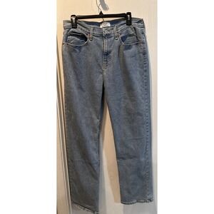 Levis Denizen Jeans 90s Loose Straight Women's Size 12 Blue Denim Mid-Rise
